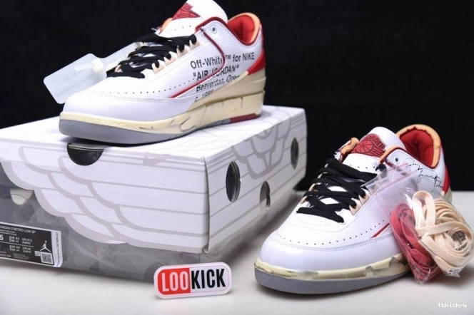 Reps TBK Retro White Jordan Red Off-White Low SP DJ4375-106 2 0713